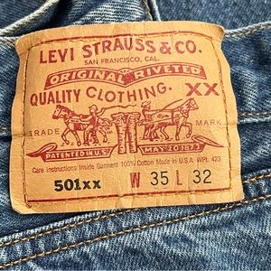 Vintage Levi’s 501xx